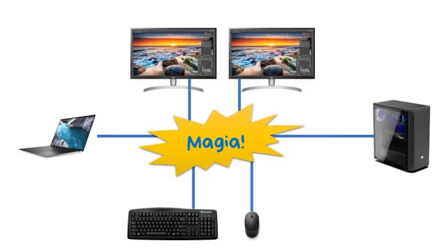Jak podłączyć dwa monitory do komputera z jednym HDMI bez problemów Jak podłączyć dwa monitory do komputera z jednym HDMI bez problemów